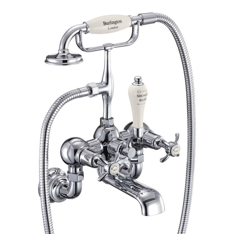 Anglesey Medici Regent bath shower mixer - wall mounted 
